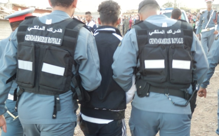 اشتوكة : الدرك يشن حملة على متورطين في الشغب في احتفالات بوجلود و ” عاشوراء”