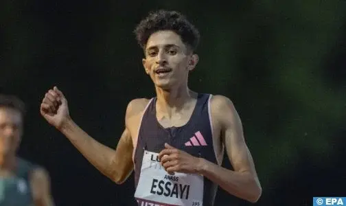 أولمبياد باريس 2024.. تأهل العداء المغربي أنس الساعي إلى نصف نهائي سباق 1500 متر