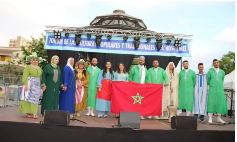 برشلونة .. جمعية "بصمة للمرأة" تسرق الأضواء في مهرجان الثقافات بـ L’Hospitalet(صور)