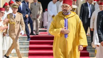 الملك يؤدي صلاة عيد الأضحى بمسجد الحسن الثاني بمدينة تطوان