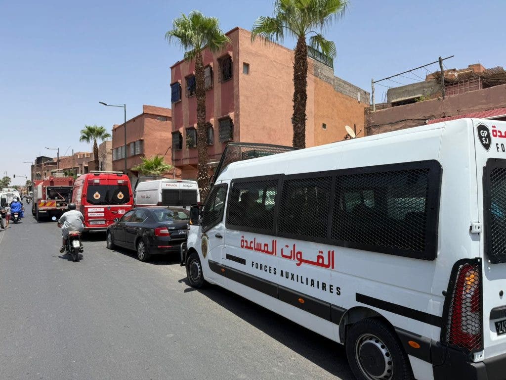 انفجار قنينة غاز داخل منزل يستنفر السلطات بمراكش - صور